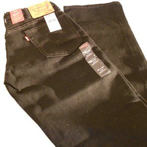 Levi's 517 Bootcut Black Jeans